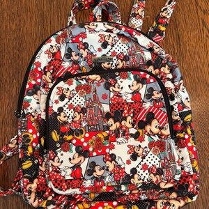 Mickey and Minnie Mouse Backpack - Red, Black and White ❤️🖤🤍